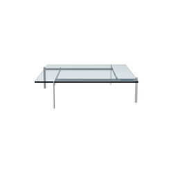 PK61A&trade; Coffee Table, clear, Fritz Hansen