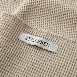 Tea towel waffle, sand, Stilleben