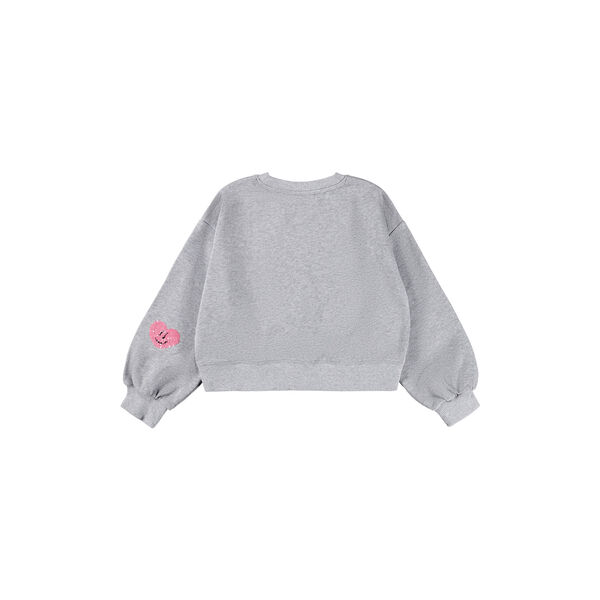 Miki Sweater, grey melange, Molo