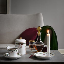 Star Fluted Christmas Candle Holder, Royal Copenhagen