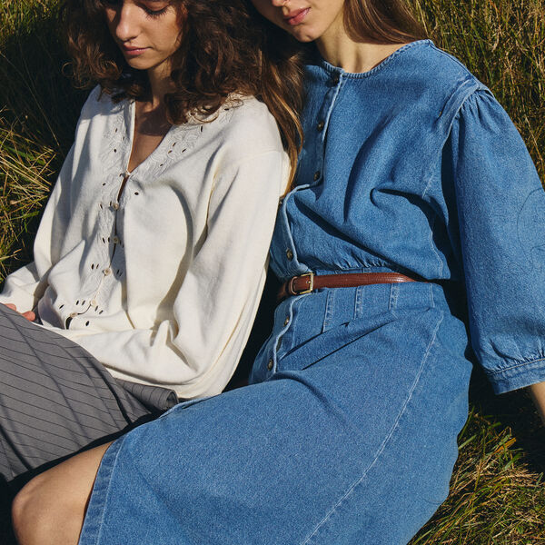 IRASTRID Dress, medium blue IRASTRID Dress, medium blue, Atelier Rêve