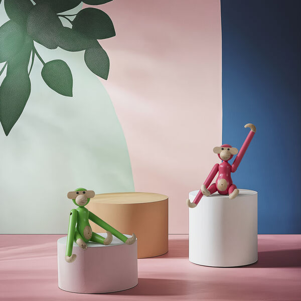 Monkey Mini, light green, Kay Bojesen Denmark