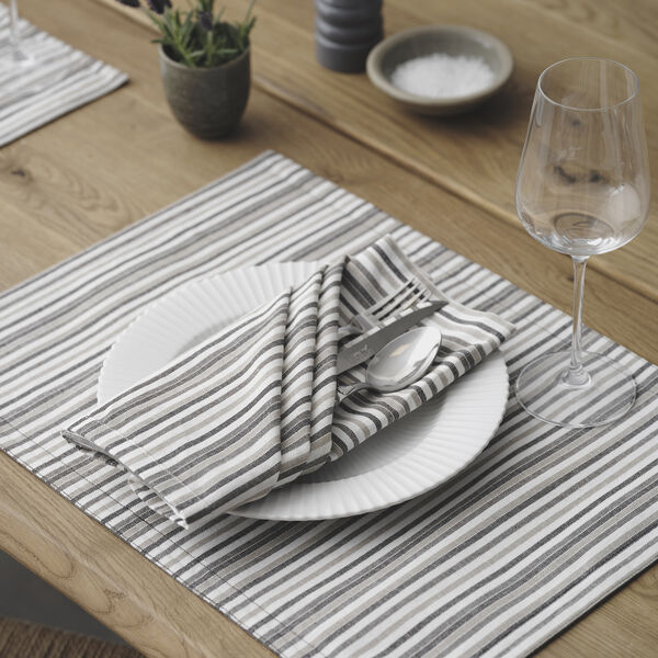 Napkin, small stripes, By Mogensen