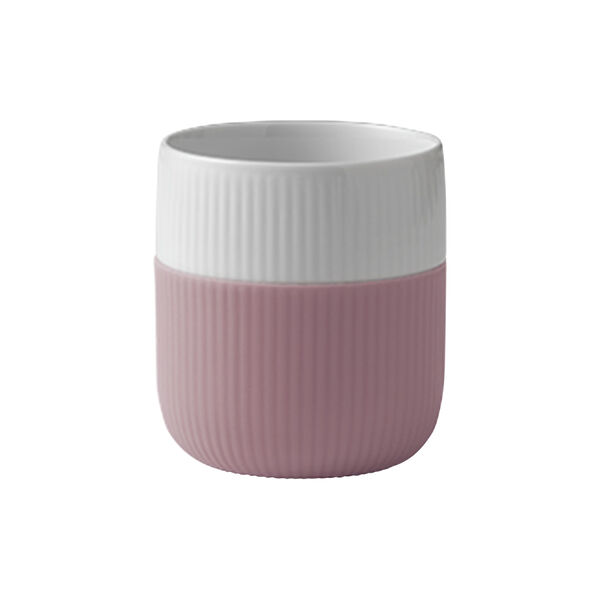 Fluted Contrast Mug 35 cl, rose, Royal Copenhagen