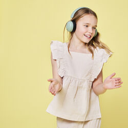 Buzz Safe Audio ANC headphones, dusty green, Kreafunk