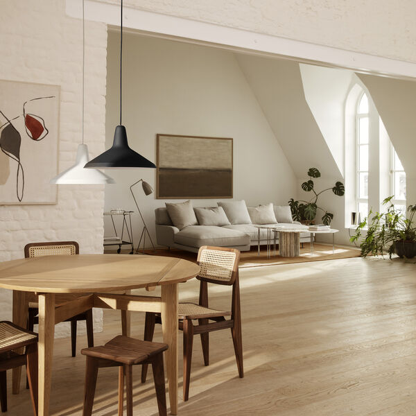 G-10 Pendant, black rough, GUBI