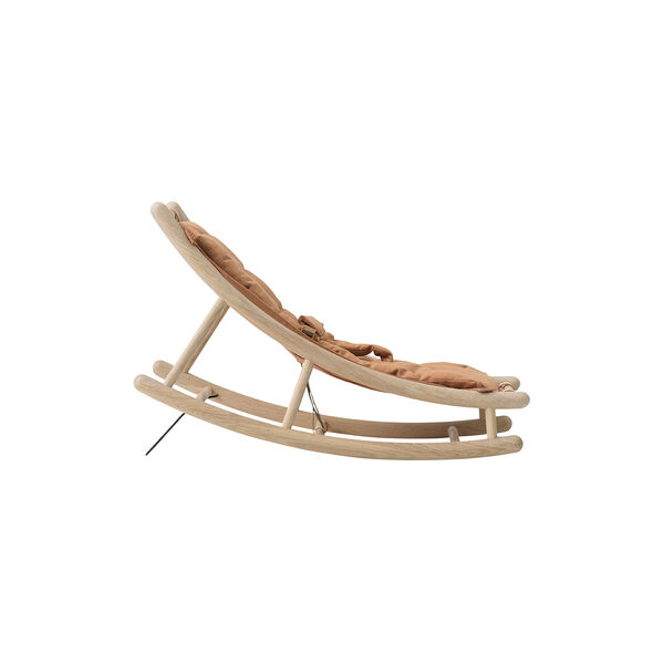 Wood Baby & Toddler Rocker, oak/caramel, Oliver Furniture