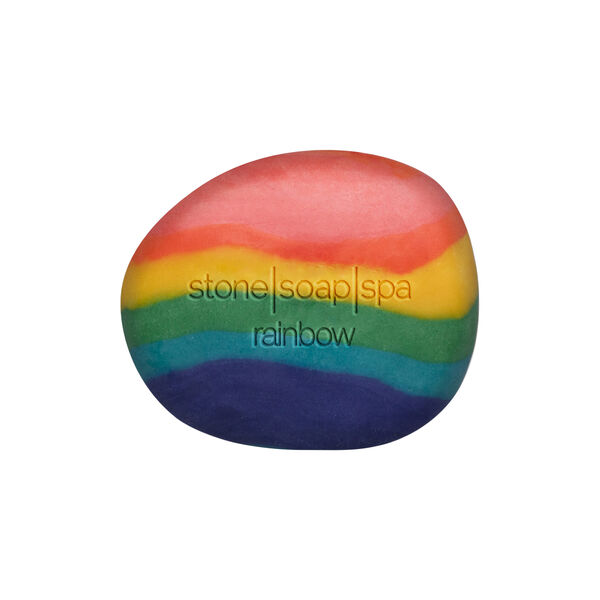 Stone Soap, rainbow, Stone Soap Spa