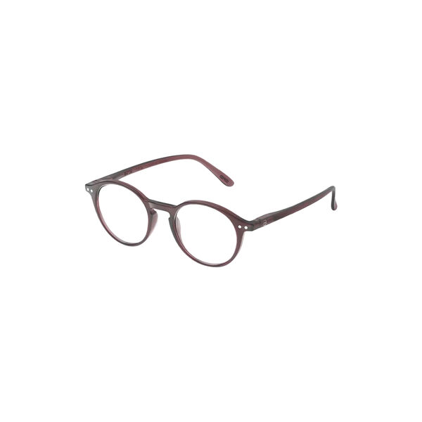 #D READING Glasses, old leather, IZIPIZI