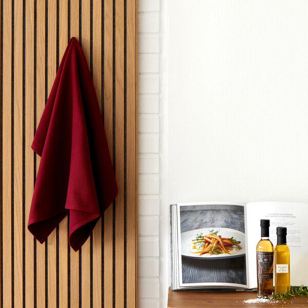 Diamond Tea Towel, red, Bastian