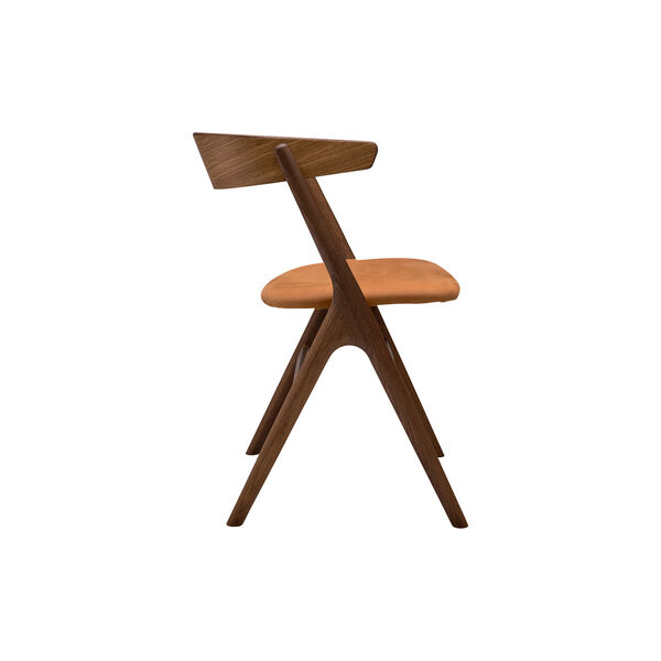 Sibast No 9 Dining Chair, smoked oak/cognac, Sibast Furniture