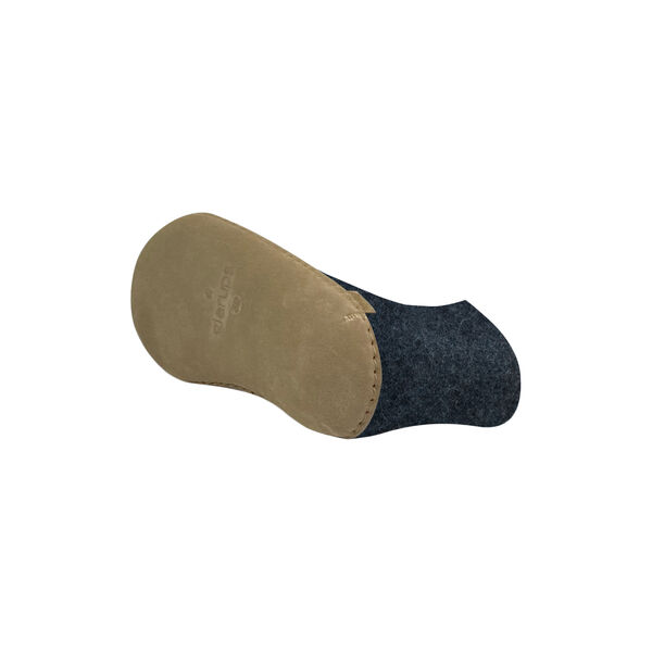 Felt Ankle Shoe, denim, Glerups