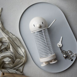 Drinking bottle Bumble 0,4 L, white, Hoptimist