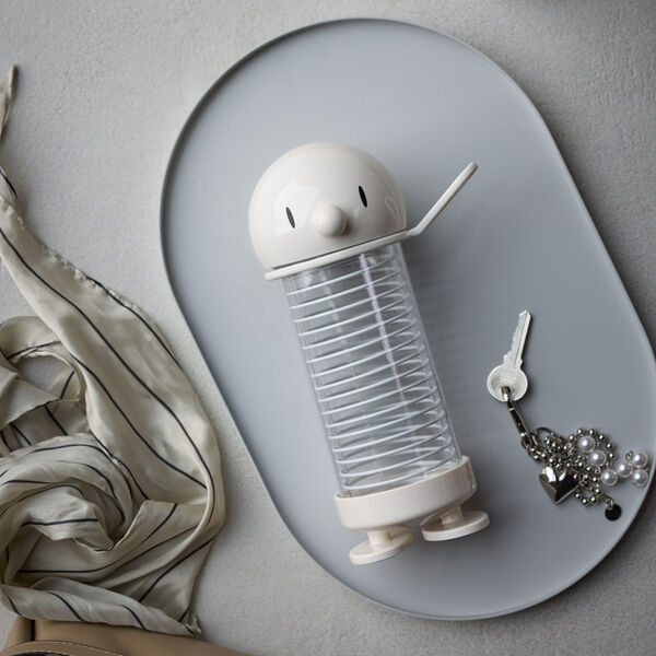 Drinking bottle Bumble 0,4 L, white, Hoptimist