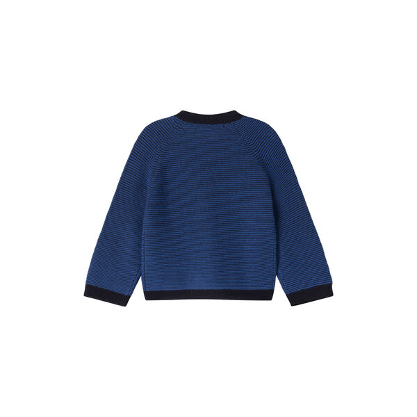 Taki Knitted Cardigan, deepest sea mix, MarMar Copenhagen