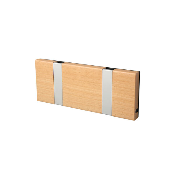 KNAX Horizontal 2 Coat Rack, beech/grey KNAX Horizontal 2 Coat Rack, beech/grey, LoCa