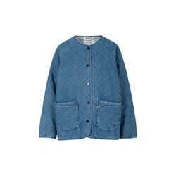 Quilt loose jacket, light blue denim, Coster Copenhagen