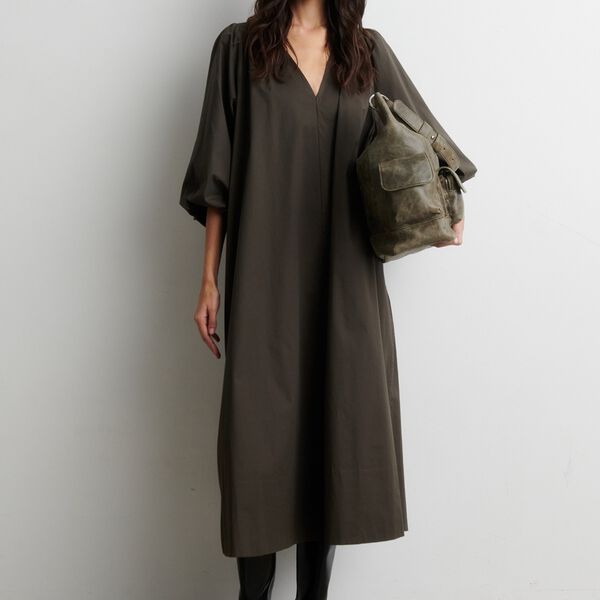 Viana Dress, black olive, Second Female