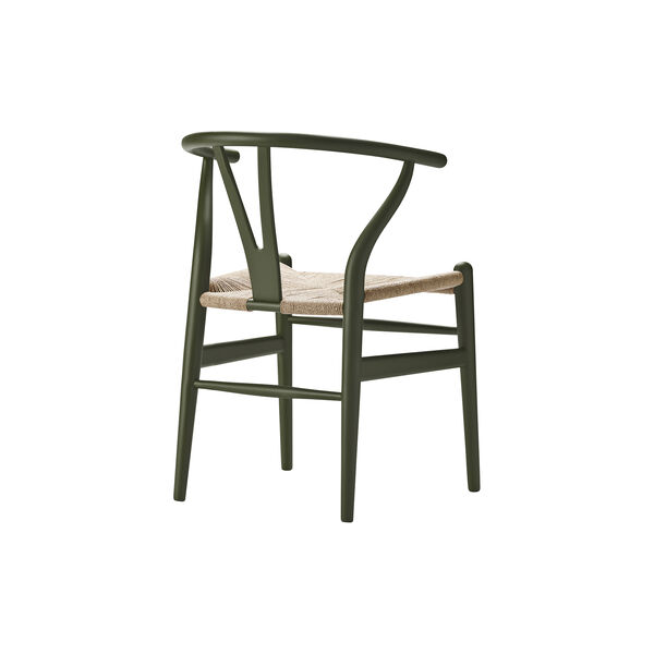 CH24 Wish Bone Chair, soft seaweed, Carl Hansen & Søn