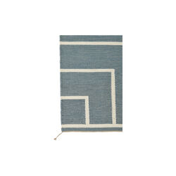 Rug VK-1, light blue/white, NORDICMODERN