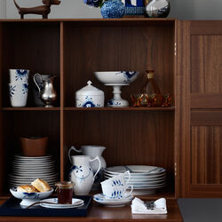 Blue Fluted Mega Jug 38 cl, Royal Copenhagen