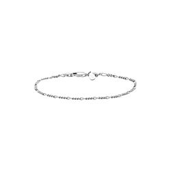 Figaro Bracelet Small, silver, Philippa Studios