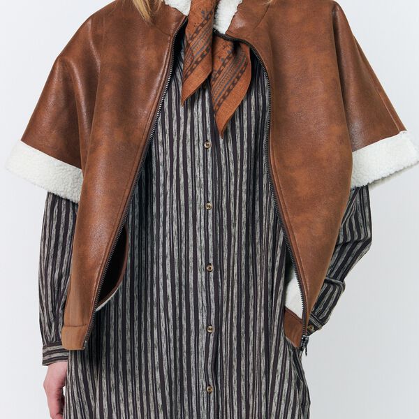 SamaLL Coat SL, brown, Lollys Laundry