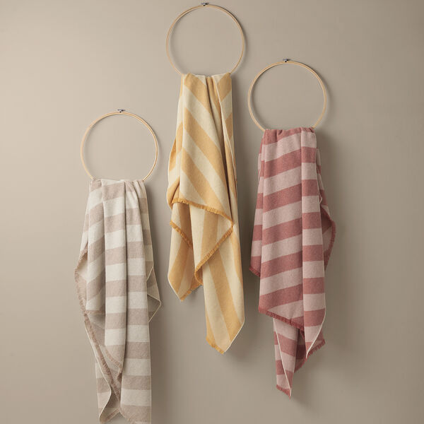 Fishbone Throw, camel, ELVANG