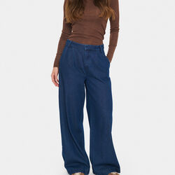 JaclynSZ Pants, dark blue denim, Saint Tropez