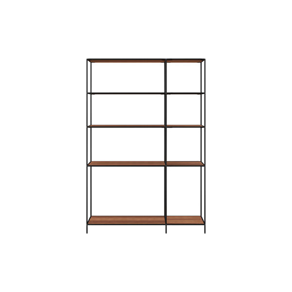 Original Shelf 1+1, walnut, Abstracta® System