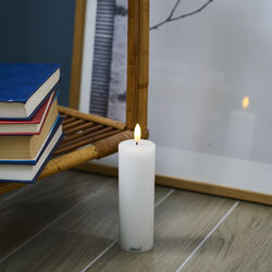 Sille Rechargeable Candle, white, Sirius Home