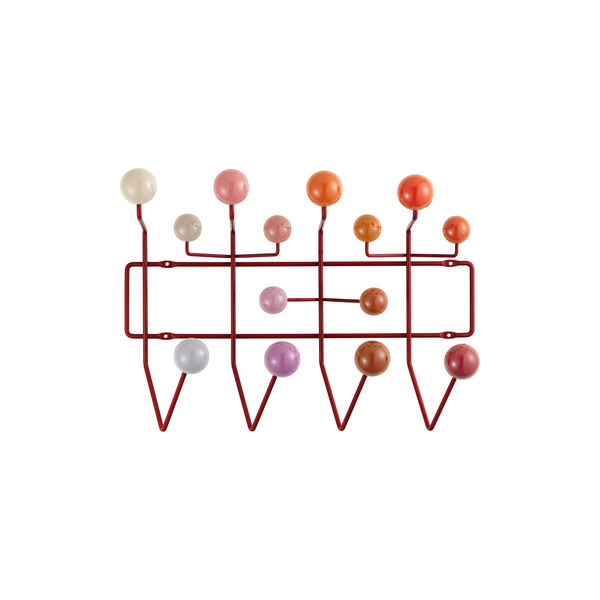 Hang It All Coat Rack, red, Vitra 