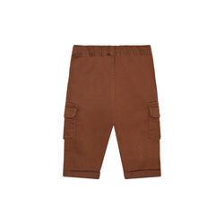 Hctue Peached Canvas Trousers, bison, Hust & Claire