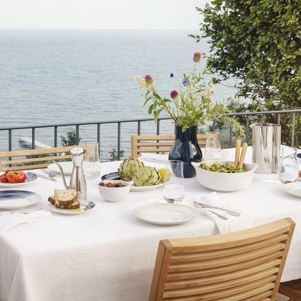 KOPPEL lunch plate 22 cm, white, Georg Jensen