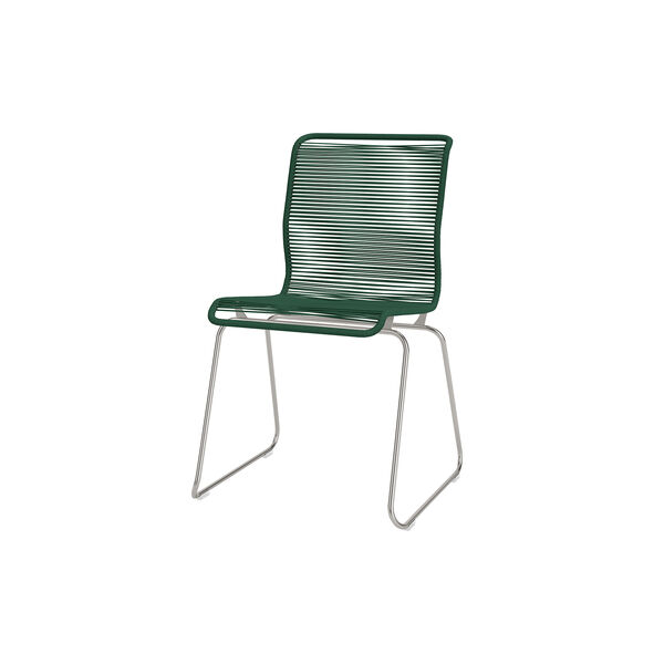 Panton One Dining Chair, holmes/steel Panton One Dining Chair, holmes/steel, Montana Furniture