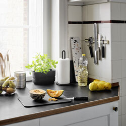 SPIN-IT kitchen roll holder, black, RIG-TIG