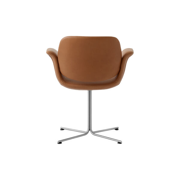 Flamingo Chair with Swivel Base, Cognac 95, Fredericia Furniture