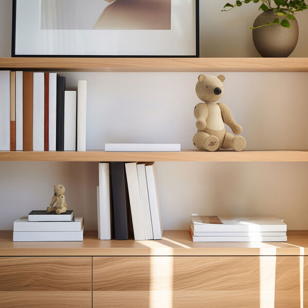 Bear Large, oak/maple, Kay Bojesen Denmark