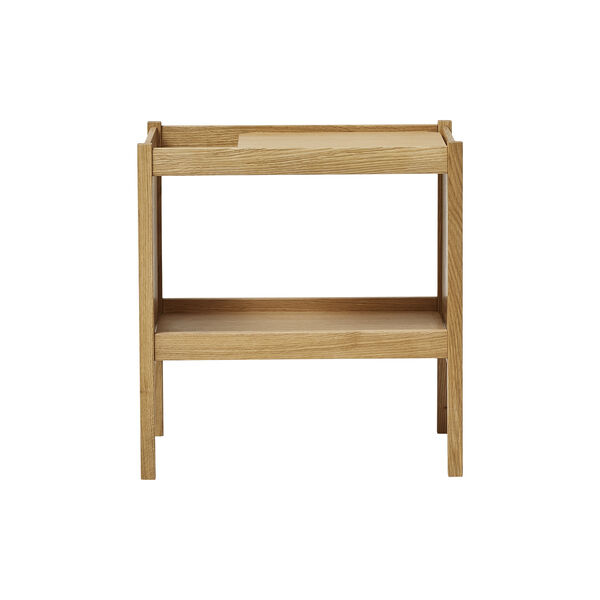 Journal Side Table, oak, Form & Refine