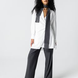 Wrap dress, white, Coster Copenhagen