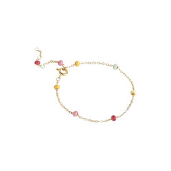 Lola Bold Bracelet, gold/rainbow, ENAMEL Copenhagen