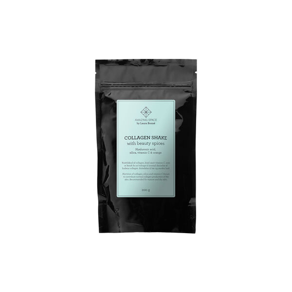 Collagen Shake – Hyaluronic Acid, Silica, Vitamin C & Orange, Amazing Space