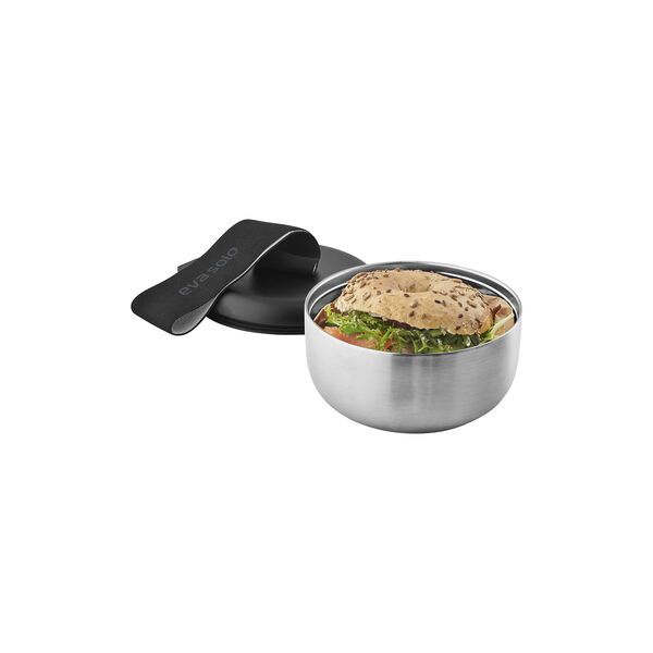 To Go Lunchbox, steel/black To Go Lunchbox, steel/black, Eva Solo