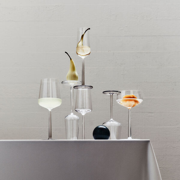 Essence White Wine Glass 2 pcs, linen, Iittala