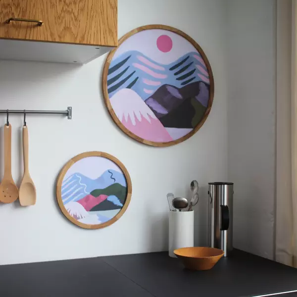 Pink Sun Purple Sea, Papirværk