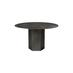 Epic Round Dining Table, misty grey, GUBI