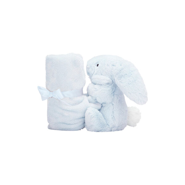 Bashful Bunny Soother, blue, Jellycat