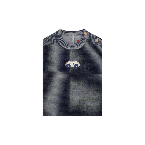 HCMiles Stripe, blues, Hust & Claire