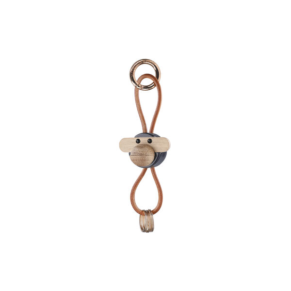 Monkey Keychain, brown/dark grey, Kay Bojesen Denmark
