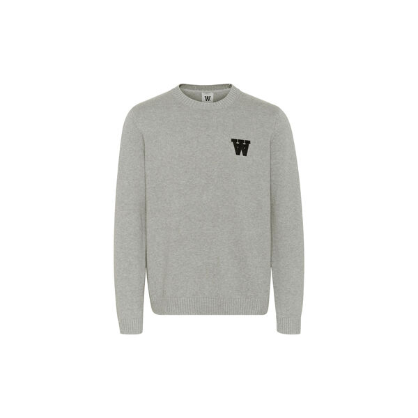 WWTay Pullover, light melange grey WWTay Pullover, light melange grey, Wood Wood